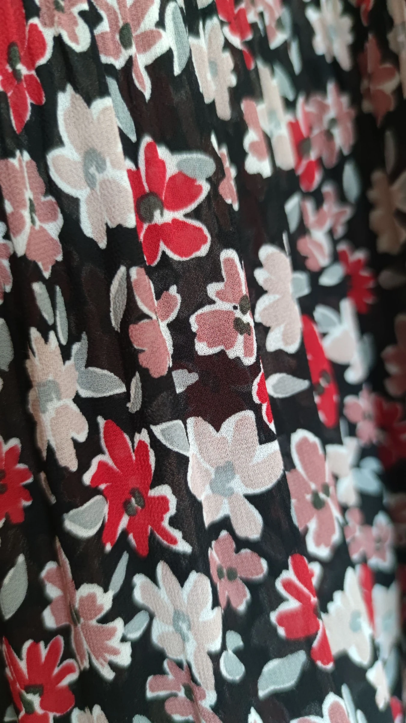 Oversize Floral Chiffon Blouse Sfera Size M/38 – photo 9